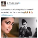 Charmy Kaur Instagram - #iifautsavam