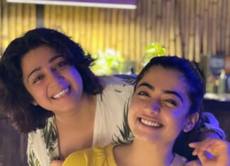 Charmy Kaur Instagram - Last one to wish on social media but 1st one to always wish u luck and happiness 😘 happy birthday cutie @rashmika_mandanna And yes , welcome to Bollywood darling 🤩 May u hv an extremely successful year ahead 💪🏻 #happybirthdayrashmikamandanna