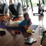 Charmy Kaur Instagram - Lazy day at gym .. Yumm fruit salad 😋