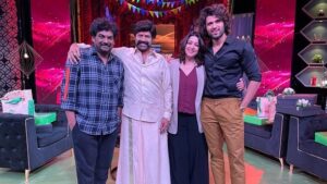Charmy Kaur Instagram - Here it is! Catch our Team #LIGER talk about the movie and much more only on #UnstoppableWithNBK 😀 Streaming now on @ahavideoIN 📺watch.aha.video/UnstoppableSan… #NandamuriBalakrishna🦁 @TheDeverakonda #PuriJagannadh
