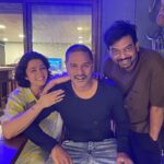 Charmy Kaur Instagram - With PRABHUDEVA essentials 😜 @puriconnects #addaa #PC @prabhudevaofficial #purijagannadh @jonnytheanimator