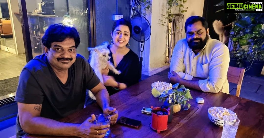 Charmy Kaur Instagram - Thanks a lot our personal astro adviser for PC @PuriConnects U make a massive difference in our life 🤗 @balu_munnangi
