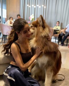 Charmy Kaur Instagram - Tooo much cuteness in one frame while my baby boy visits our sets of #LIGER .. 
he surely loves @ananyapanday just like all of us do 😘😘

@puriconnects @dharmamovies ❤️