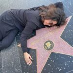 Charmy Kaur Instagram - I touched her , I felt her , Was soo emotional seeing her ❤️ My love forever #merylstreep ❤️ #WalkOfFame #hollywood #LA u got my heart ❤️