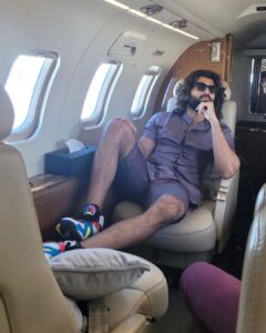Charmy Kaur Instagram - LIGER lands in mumbai with style 🤩

Joining OUR shoot soon 🤩

#LIGER #saalacrossbreed @thedeverakonda 

@dharmamovies @puriconnects