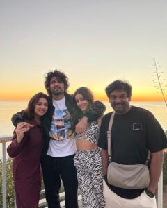 Charmy Kaur Instagram - Team #LIGER says Helloooooooo from Los Angeles 🤗 #USAschedule @MikeTyson @TheDeverakonda #PuriJagannadh @karanjohar @ananyapanday @charmmekaur @apoorva1972 @vish_666 @meramyakrishnan @ronitboseroy @dharmamovies @puriconnects @prashantshahofficial