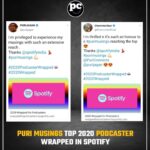 Charmy Kaur Instagram - #purimusings on top @spotifypodcasts 💃🏼💃🏼 @spotifyindia Soooo happy 💃🏼💃🏼 @purijagannadh @puriconnects #PC 🥰