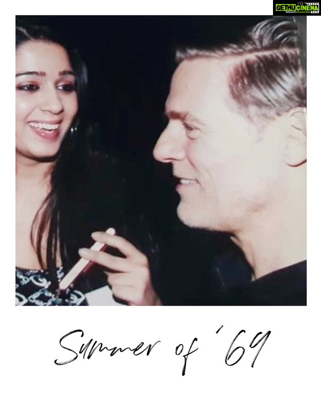 Charmy Kaur Instagram - ‘It was the summer of 69 ‘ ☀️ Since then ‘Everything I do , I do it for u ‘ 💓 ‘Pls forgive me ,I can’t stop loving u💋 And u said , ‘If u love a woman , tell her she is the one ‘ 👩 ‘It’s ALL FOR LOVE .. ‘ 🥰 ‘those were the best days of my life ‘💃🏼 💕 @bryanadams for life 💕💕