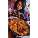 Charmy Kaur Instagram – My love for Spanish food ( sea food paella) in America🥰