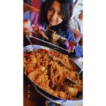 Charmy Kaur Instagram - My love for Spanish food ( sea food paella) in America🥰