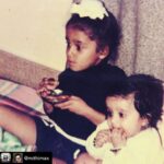 Charmy Kaur Instagram - He he he 😁😁😁 #happyvalentinesday Repost from @mithimax using @RepostRegramApp - We Fight, we shout but in the end we hug it out. We tickle, we tease. Our personalities are like chalk & cheese. But for each other we are always there. It’s Valentine’s Day... Spread love Everywhere #siblinglove