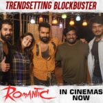 Charmy Kaur Instagram - We wholeheartedly thank OUR 'Ustaad iSMART Shankar' @ram_pothineni for making our #Romantic so special & surprising the fans with his Energetic Cameo!😍 #TrendsettingBlockbuster 🔥 @actorakashpuri @ketikasharma @meramyakrishnan #PuriJagannadh @anil.paduri @sunilkashyapwav @vish_666 @junaid.editor  @jonnyshaikartdirector @uttejartiste @meesunaina @deviyyani @temper_vamsi @raviawana @nareshkancharana @naveenneni @puriconnects #PCfilm @haashtagmedia @ursvamsishekar