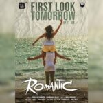 Charmy Kaur Instagram - Love birds 🕊 hanging around at the beach.. Here is the Pre-look of #Romantic. First look, tomorrow at 11 AM Starring @actorakashpuri and @ketikasharma A @purijagannadh @charmmekaur Production Directed by @anil.paduri @PuriConnects #PCfilm 💪🏻