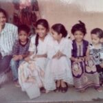 Charmy Kaur Instagram - Spot me 😉 #childhood #friends #bestfriends #forever 😍
