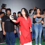 Charmy Kaur Instagram - 2 Nd week , mid week .. fulls fulls fulls 🤩🤩 U guys r unbelievably amazing 😘😘😘 Sircilla Vimal theatre n kamareddy Shanti Theater coming to u today #successtour #ismartshankar ISMART BLOCKBUSTER 💪🏻 Karimnagar, India