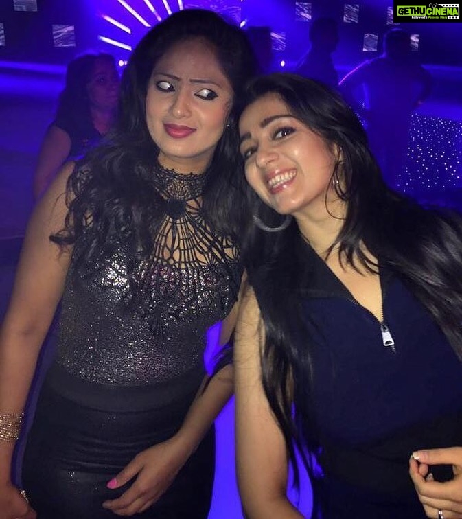 Charmy Kaur Instagram - My dearest dearest mental darling @nikesha.patel .. I love u always n have a happy happy birthday 😘😘😘😘