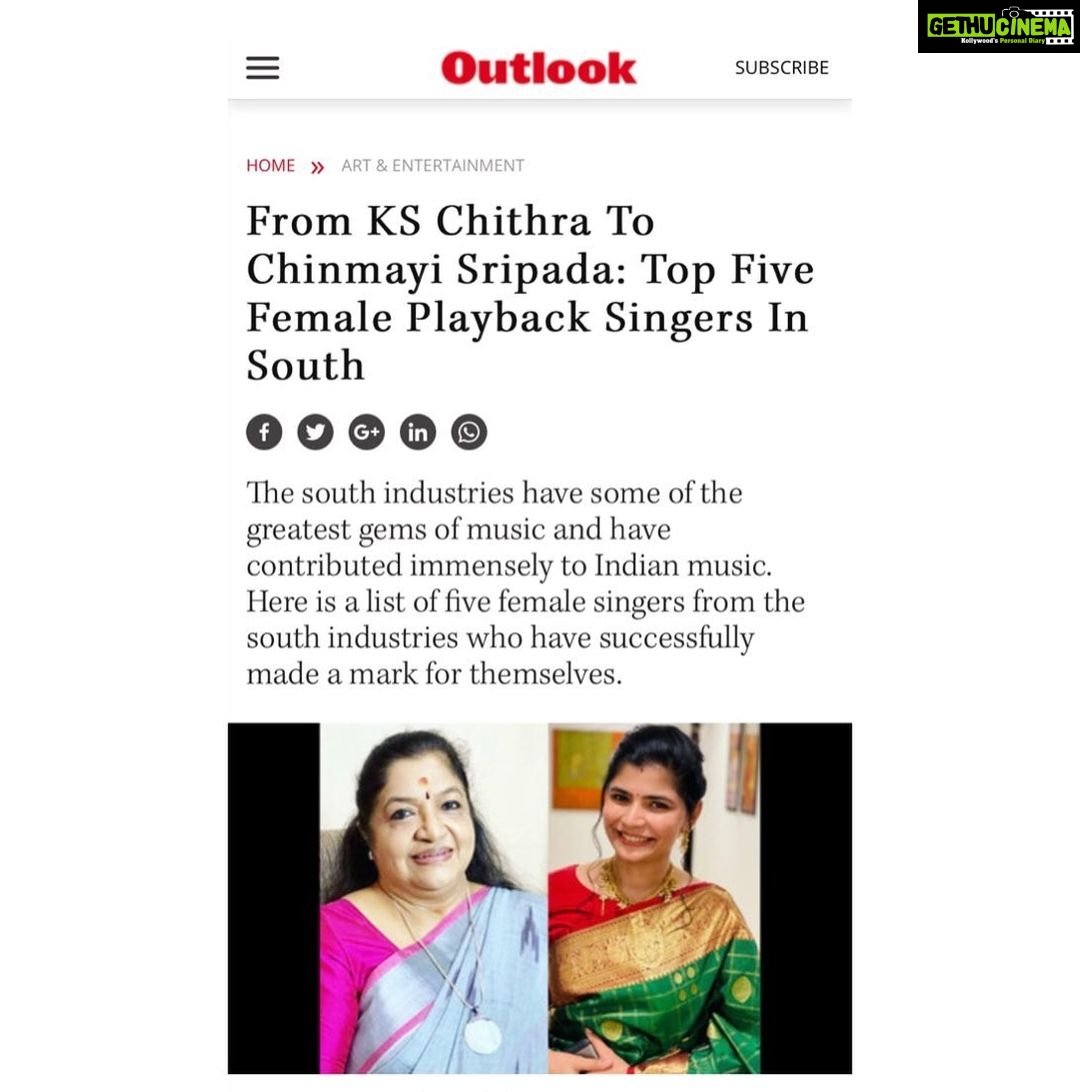 Chinmayi - 11.8K Likes - Most Liked Instagram Photos
