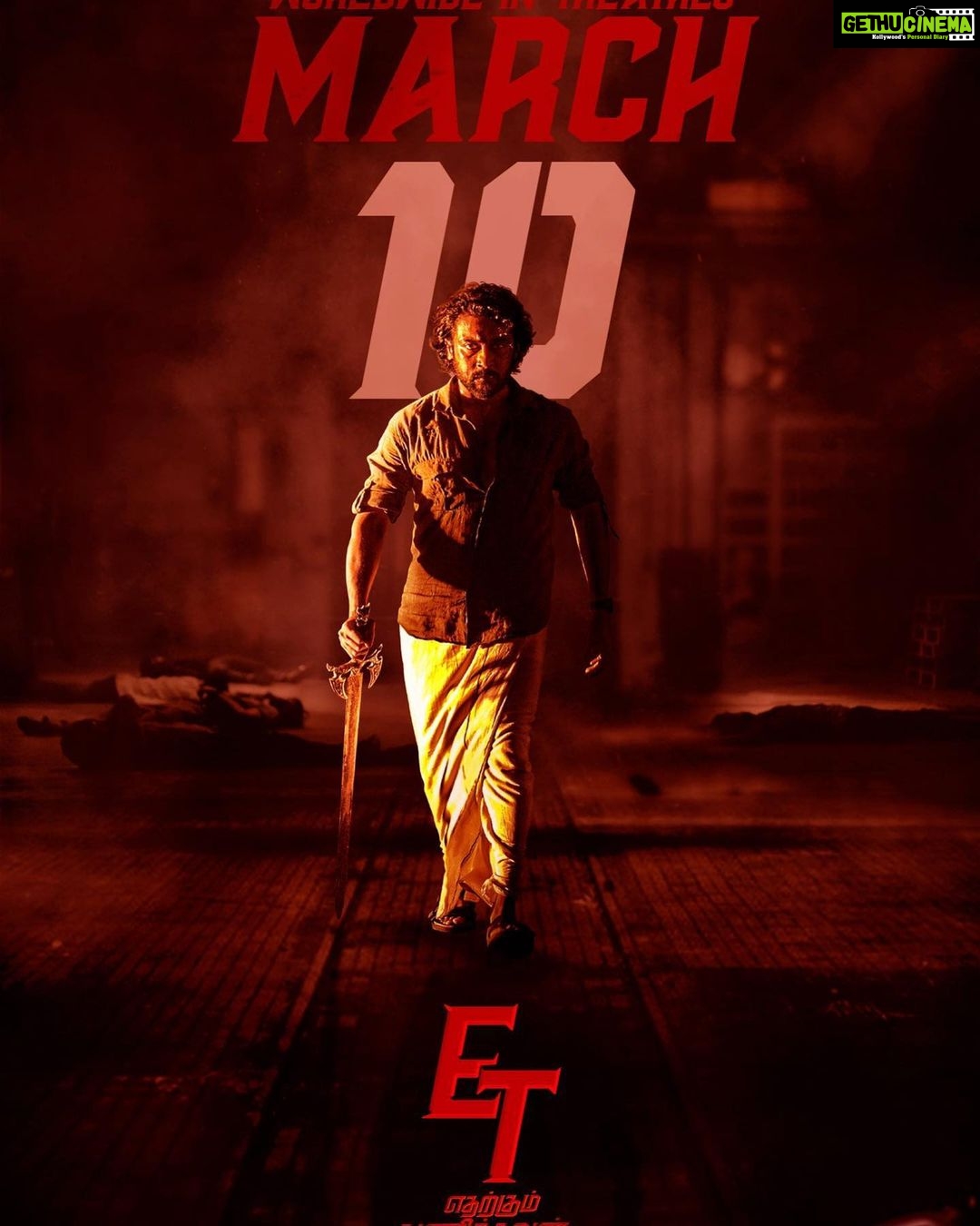 D. Imman - 18.9K Likes - #EtharkkumThunindhavan is releasing on March 10th, 2022!
See you soon in theatres!
@Suriya_offl @pandiraj_dir #Sathyaraj @immancomposer @RathnaveluDop @priyankaamohan @sooriofficial #ETfromMarch10 #ET
Praise God!