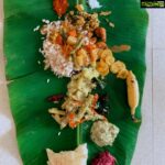 Deepti Sati Instagram - Was too busy digesting the sadhya and paysam 😋🤤 Hence the late post Wearing - @saanshi_handloom_kuthambully 🌼❤️🌼 #onam2021 #onamspecial #paysamlove #sadhya #foodgasm