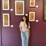 Deepti Sati Instagram - Immersed in art at the brand new @grandmercuregopalanmall #GrandMercureGopalanMall #Bringingstoriestolife #Accor #Livelimitless @all_mea Grand Mercure Gopalan Mall