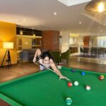 Deepti Sati Instagram - Immersed in fun and games 🎱♟ Me v/s Moi .. Best part .. I won 😀😝 at the brand new @grandmercuregopalanmall #GrandMercureGopalanMall #Bringingstoriestolife #Accor #Livelimitless @all_mea Grand Mercure Gopalan Mall
