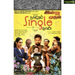 Deepti Sati Instagram - Feb 12 th !!!! And ..... It's out !!! #NaanumSingleThaan in a theatre near you !!!! Wow can't believe I'm actually saying this after soooo long Truly grateful and happy ! Thankyou for always supporting me , means the world to me 💕 Big thankyou to my producers and Director and the entire team ! 💕 Please do watch #NaanumSingleThaan in a theatre for the entire experience !!!! #nanumsingledhaan #outnow #released #gratitude #love