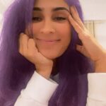 Deepti Sati Instagram - One more thing to try out before the year ends ... How does the purple look ? 🤔 Another one before 2021 !!😬 cos I felt like 💜 #reels #reelsinstagram #feelitreelit #just #trending