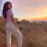 Deepti Sati Instagram - Into the woods 🌳, with Pretty skies and it’s different hues 💕🌅