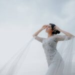 Deepti Sati Instagram - 🤍Eden love 💙 Imbuing the beauty of the sea & the sky, #bridal collection traverses the concepts of feminity, faith & divine grace. Ushering the semblance of the blue #sea in couture, semi-precious #aquamarine stones bejewel this magnificent #MermaidCut gown. Hand-sewn embellishments add a soothing sparkle to the attire in semblance of waves sparkling in the sunlight The beautiful kiddie gowns are crafted in resemble of the bridal ensemble. In the spirit of #Christmas, the little ones are portrayed as #angels, with their white #wings & #wands bearing the glad tidings of the matrimony for the #bride. #EdenLove 💙 . . . Jewellery: @m.o.dsignature Photography: @tuesdaylights Decor: @podmevents MUA: @jeenastudio Styling: @soorajskofficial & @t.and.msignature Location: @indriyasandsresort Gorgeous Outfit: @t.and.msignature Jewellery: @m.o.dsignature Photography: @tuesdaylights Decor: @podmevents MUA: @jeenastudio Styling: @soorajskofficial & @t.and.msignature Location: @indriyasandsresort