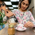 Deepti Sati Instagram - Admiring my chai🫖☕️ #simplepleasures #chailove