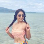 Deepti Sati Instagram – Sun , sand , water , me !!!! 
#throwbackpicsisallihavegot  #beachlover