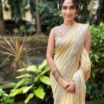 Deepti Sati Instagram - A very happy and prosperous Onam to all 💕 Outfit courtesy @the_drape_studio #onam2020 #love #happiness #prosperity