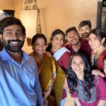 Deepti Sati Instagram - The ' SIN 'family 😁 ( not literally 🙈) @jenifferpiccinato your missing in the pic but ur in our ♥️ hehehe #tb #shootdays #fun #bts #pellichupuluscene #sin #series #ahavideoin #lifeloahaundali #watchnow