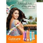 Deepti Sati Instagram - See you in a hoarding near you🙏( or actually already seeing you 😉) @cuticura_india . Skin and hair work by the lovely @chrissybaps #cuticura #ad #Refreshinglyfresh #Talc #talcum #Fragrance #beauty #lifestyle #skincare