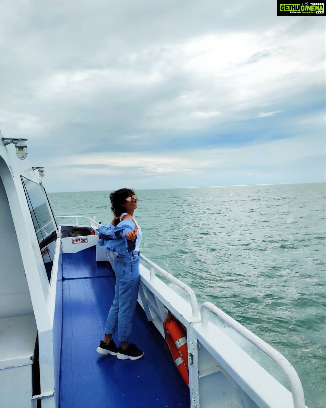 Deepti Sati Instagram - How many seas must a white dove sail, Before she sleeps in the sand !? . . . . The answer is blowin in the wind #ocean #oceanlove #free #infinity #mood #dylan