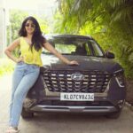 Deepti Sati Instagram - The kind of ride you need for your next trip Hyundai Alcazar 🥰 @hyundaiindia #hyundai #hyundaialcazar