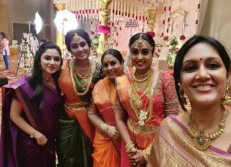 Devadarshini Instagram - I've known this girl since she was an infant @priyaponvannan and today she's a beautiful bride! God bless Priya and Vignesh. So happy for my friend saranya @_dsoft_ ❤