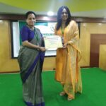 Devadarshini Instagram – Twin celebration today… Vijay tele awards and my certification 😊