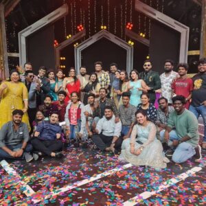 Devadarshini Instagram - Will miss all of you... Mr and Mrs chinnathirai season 3 was a lovely journey .. thanks to all❤❤@mediamasons @vijaytelevision @gobinathsocial @archanachandhoke @makapa_anand @myna_nandhu @jackandroshini_official @gayathri_yuvraaj @krithika_krish @manikanta_rajesh_official @sivaangi.krish
