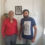 Devadarshini Instagram - Thank you #sasikumar sir for visiting my parents today. My dad had a fanboy moment. It was very kind of you to take time out of your busy schedule😊