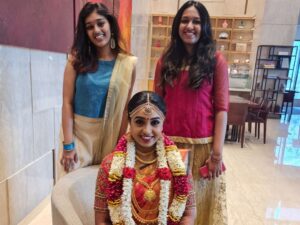 Devadarshini Instagram - I've known this girl since she was an infant @priyaponvannan and today she's a beautiful bride! God bless Priya and Vignesh. So happy for my friend saranya @_dsoft_ ❤