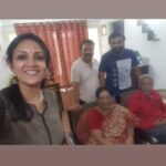 Devadarshini Instagram - Thank you #sasikumar sir for visiting my parents today. My dad had a fanboy moment. It was very kind of you to take time out of your busy schedule😊