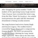 Devshi Khandur Instagram - #TIMESOFINDIA #OHBANDEYA #UJDACHAMAN1NOV https://m.timesofindia.com/entertainment/hindi/bollywood/news/ujda-chaman-song-oh-bandeya-the-soulful-track-featuring-sunny-singh-and-maanvi-gagroo-picturizes-loneliness/amp_articleshow/71761634.cms @gmanrises @gourovroshin @yasserdesai @abhishekpathakk @kumarmangatpathak @panorama_studios @tseries.official @tseriesfilms @thetimesofindia @mesunnysingh @maanvigagroo