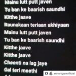 Devshi Khandur Instagram - Thank you so much @sonunigamofficial for posting 😊 @get_repost If you wanna hear full song "KITTHE JAVE " you can hear it on @gaana @jiosaavn @applemusic @spotify & other platforms . SONG : KITTHE JAVE SINGER : @sonunigamofficial & @akasasing Music : @gourovroshin @gmanrises Lyrics : @devshikhanduri Music label : @sonymusicindia Album : Naina #Repost with @get__repost #kitthejave #latestsong #sonunigam #gorovroshin #akasha #sonymusic #devshikhanduri #lyrics #song #music #sonunigamsong #naina #bollywood #musiclovers #sonunigamfanpage #dancesong #lovesong #punjabisong #latestrelease #bollywoodsong #ep #singer #musicdirector #lyricist #trend #love #newsong