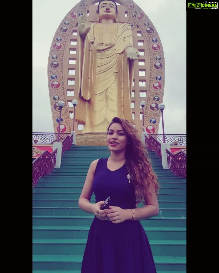 Devshi Khandur Instagram - In the sixth century before the Christian era, religion was forgotten in India. The teachings of the Vedas were thrown into the background. There was much priestcraft everywhere. The insincere priests traded on religion. They duped the people in a variety of ways and amassed wealth for themselves. They were quite irreligious. In the name of religion, people followed in the footsteps of the cruel priests and performed meaningless rituals. They killed innocent animals and did various sacrifices. The country was in dire need of a reformer of Buddha's type. At such a critical period, when there were cruelty, degeneration and unrighteousness everywhere, reformer Buddha was born to put down priestcraft and animal sacrifices, to save the people and disseminate the message of equality, unity and cosmic love everywhere. 🕉✡☯️ #gautambuddha #spritualgangster #stupa #monastery #cosmiclove #buddhism #monks #buddhist #meditation #spritual #peace #travelblogger #travel #uttarakhandtourism #buddhastory #travelshow #buddhatemple #travelgram #travelfashion #actress #devshikhanduri #beautifuldestinations #wanderlust #travelworld #girlwhotravel #fashion #trend #style #fun #follow Mindrolling Monastery, Dehradun