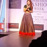 Devshi Khandur Instagram – Heels meri high hein promotion 
#fashionweek #onstage #interviews #fashion #trend #showstopper #actress #model #rapper #lyricist #blenderspride #beauty #zeemusic #sinmitcommunications