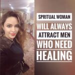 Devshi Khandur Instagram - Spritual woman will always attract men who need healing #quoteoftheday #quotes #positive #healing #spritualbeauty