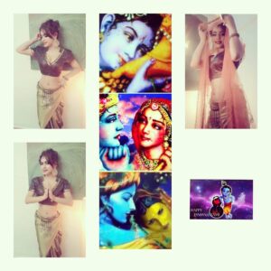 Devshi Khandur Instagram - May Lord Krishna’s flute invite the melody of love into your life. May Radha’s love teach not only how to love but to love eternally! May Lord Krishna always shower his blessings on you, and may every year Janmashtami bring lots of happiness for you and your family. Happy Janmashtami! #janmashtami #krishna #festival #india #devshikhanduri #indian #desigirl #god #peace #love #eternallove #sprituality #blessing #celebration #beautiful #lord #radha #krishnradha #hari #truelove #soul #bond