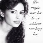 Devshi Khandur Instagram – @devshikhanduri #actress #quote #of #the #day #dilse #do #magic #enter #her #heart  #without #touching #her #blackandwhite #simplegirl #bollywood #beautifulday #fun #fashionista #filmy #follow