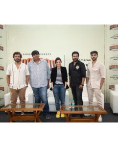 Dhivyadharshini Instagram - After the interview I asked Kenny sir , may I take a pic with u sir ? He immediately replied sure and asked his person to bring a black shirt (to match mine), changed in the mens room nearby and gave me this memorable pic… That’s Kenny sir for YOU , he dint have to do it for an anchor but still he did it … thank you sir , on the eve of Mahaan release I wana wish Chiyaan Vikram @the_real_chiyaan sir and dearest Dhruv @dhruv.vikram , gorgeous @simranrishibagga mam n BobbySimha ji n @ksubbaraj avl for a super hit success (ps: 4th pic is my fav ) 

@proyuvraaj @camerasenthil #ddneelakandan #mahaan @primevideoin #chiyaanvikram #dhruvvikram #fashion #styling